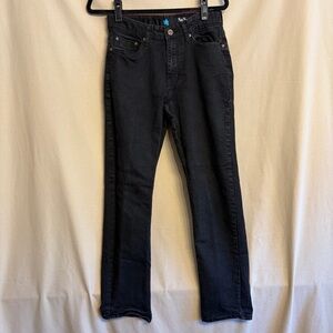 Nat Nast Luxury Original Men's Black Denim 30x30 Straight Jeans